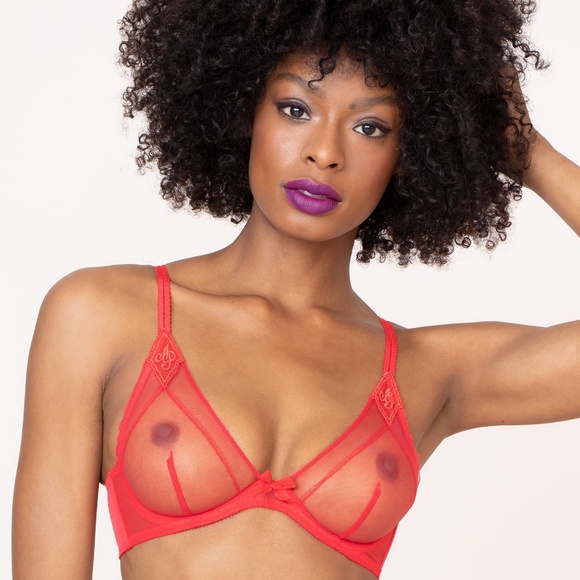 Agent Provocateur Casper Plunge Underwired Bra 34D